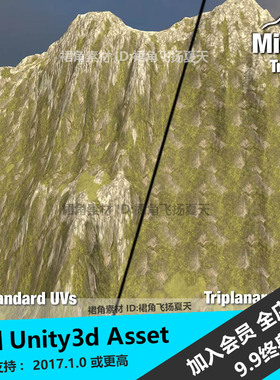 Unity3d MicroSplat - Triplanar UVs 三平面模块添加工具编辑器