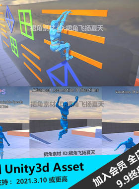 Unity3d 人物运动控制器工具 Advanced Locomotion Controller