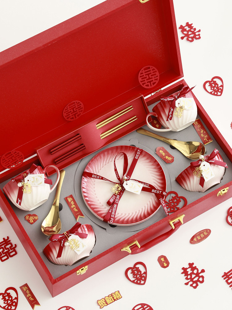 采购产品新婚夫妇的实用结婚礼品,新娘的结婚嫁妆餐具,的朋友和