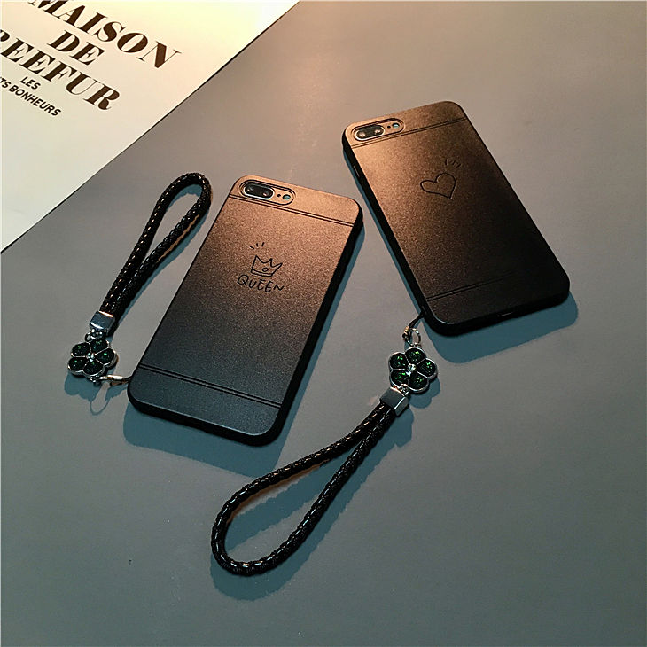 高档queen女王简约浮雕苹果7plus手机壳女款iphoneX硅胶8挂绳6s软在类目 3C数码配件, 手机配件, 手机保护套/壳中 - 来自Buy2taobao.com提供专业的淘宝代购服务