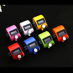 手按机械计数器手动人流量航点客器空点数器数客流量塑料记数神器