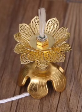 明引精美镂空灯芯架可伸缩灯芯架