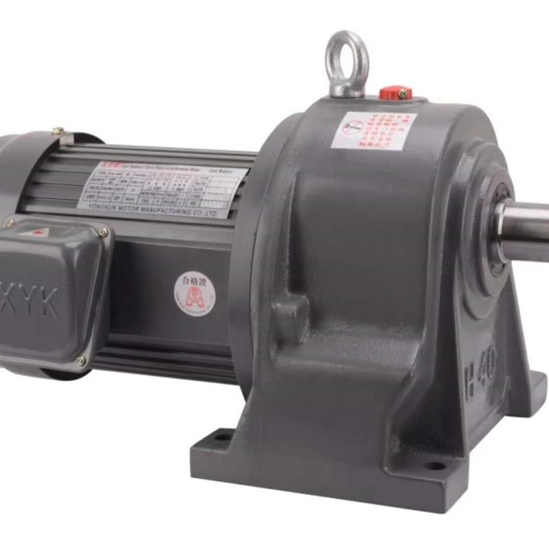新款YK台湾永坤减速电机7.5KW 卧NCH50 NCV60 7500W电机带减包邮