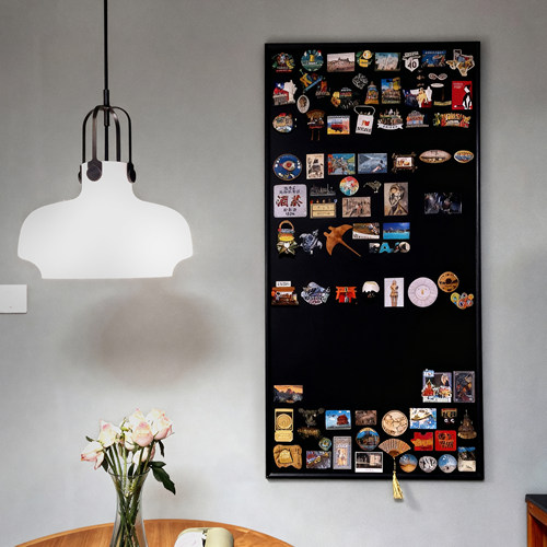 冰箱贴收纳遮挡电箱磁吸黑板