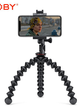 宙比（JOBY）JB01551-BWW 八爪鱼多功能便携式手机相机支架桌面户外摄像直播手机夹套装手持电视颈脖苹果派杏