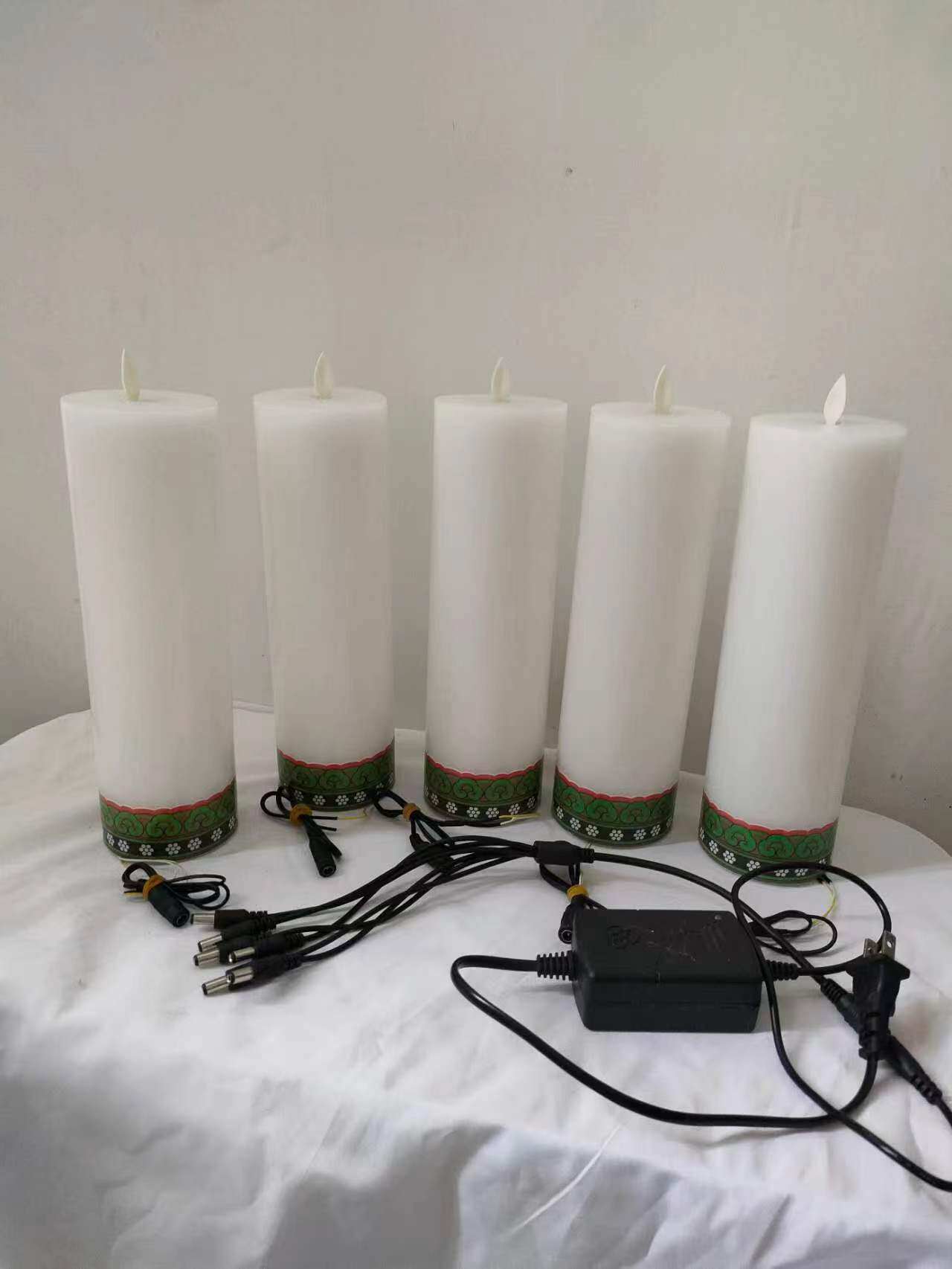 贴纸220v接线电子蜡烛摇摆