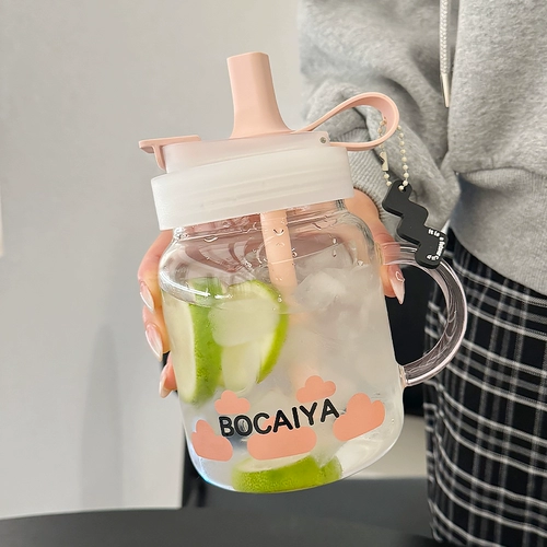 Стеклянная высококачественная фигурка со стаканом, летний стакан