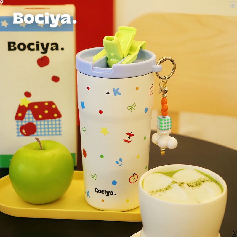 bociya高颜值咖啡杯保温