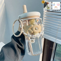 Белый чехол, прозрачный браслет, наклейка, 800 мл, 3D