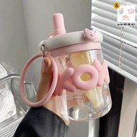 Розовый чехол, наклейка, 700 мл, 3D