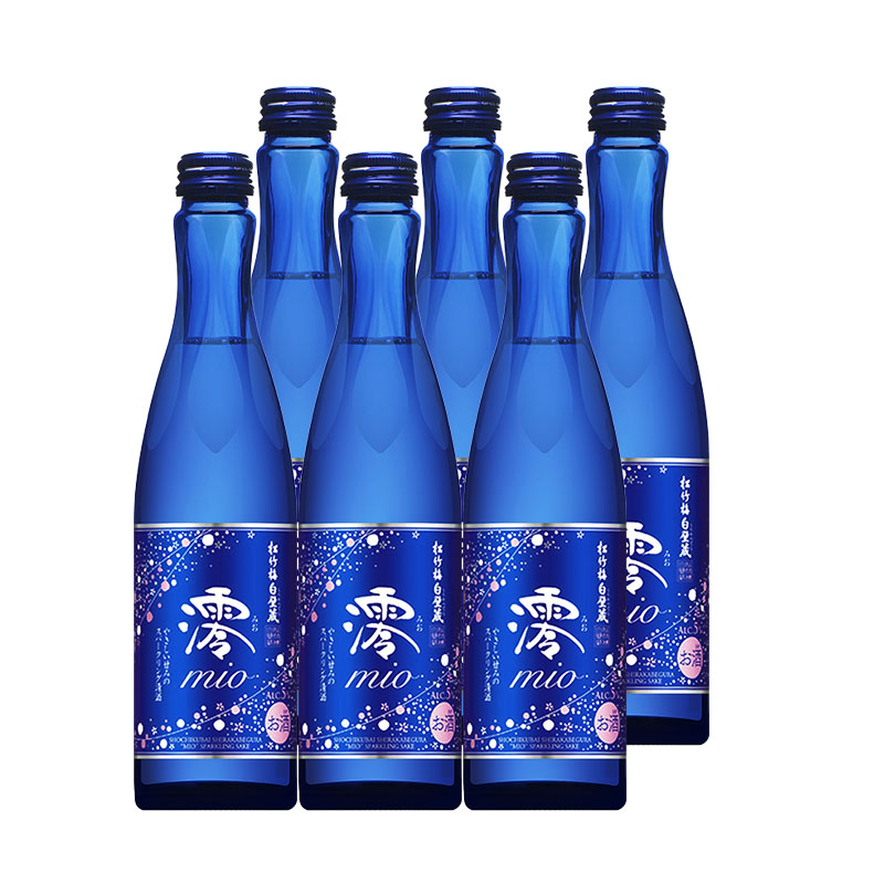 日本进口清酒白璧藏 松竹梅白壁藏澪起泡清酒MIO 瓶装