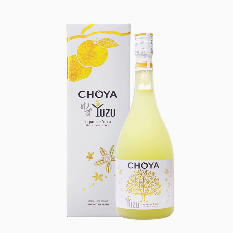 俏雅choya蝶矢柚子酒日本进口