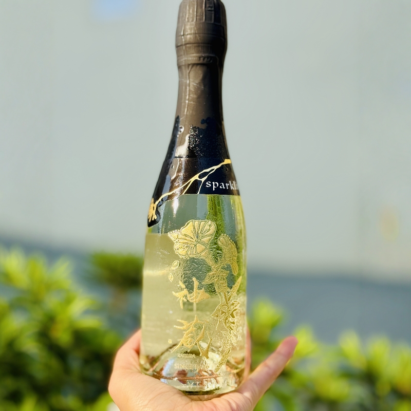 麝香葡萄香气 日本神藏夕颜 气泡起泡清酒 京都古老酒造 360ml