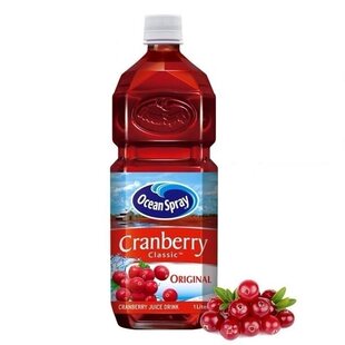 优鲜沛蔓越莓汁原味 Ocean Spray Cranberry Juice Classic 1L