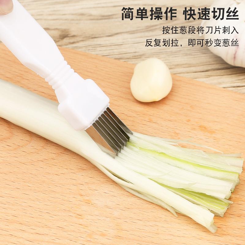 Amazing kitchen gadget for slicing scallions! This versatile