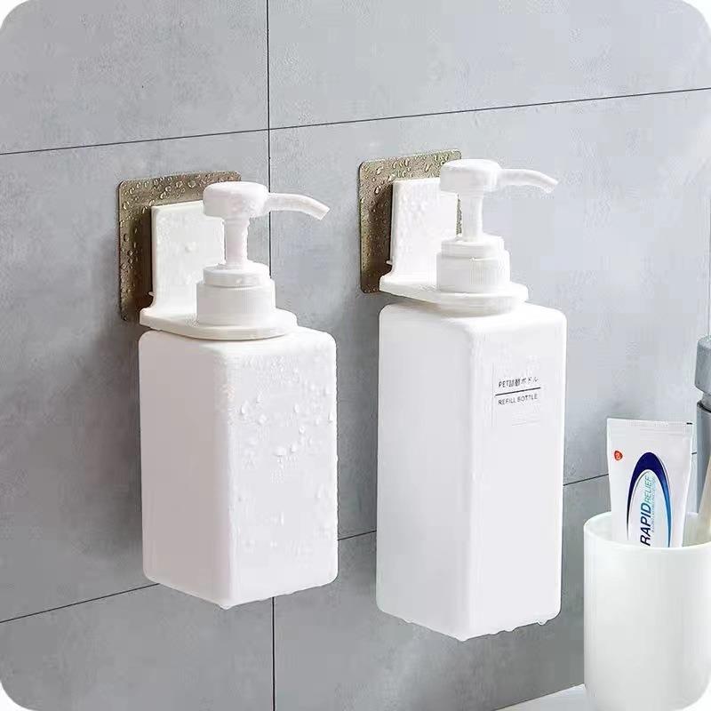 No-drill shower gel holder, shampoo hook, wall-mounted shelf