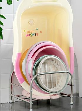 Stainless Steel Bathroom Storage Rack, Toilet and Bath Organ