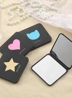 Compact Mini Makeup Mirror, Double-Sided and Portable, Suita