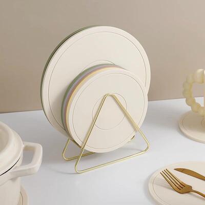 Silicone heat-resistant placemat, pot holder, and coaster se