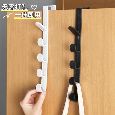 Behind-the-door hook, no drilling required, hanging storage