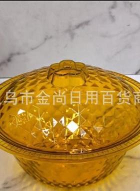 Wholesale PET Bowls with Lids, Dessert Bowls, Bird's Nest Cu