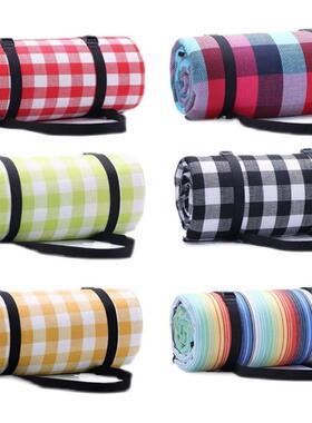 Outdoor Thicken Pad Blanket Camping Beach Plaid Picnic Mat