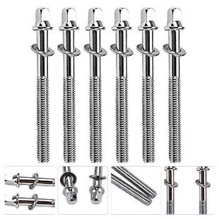 Snare Tie Drum Screws Rods Lug Rollers Pcs Tension Rod