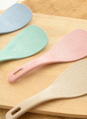 Wholesale creative non-stick rice scoops made from wheat str