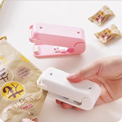 Portable Mini Sealing Machine, Snack Plastic Bag Sealer, Hom