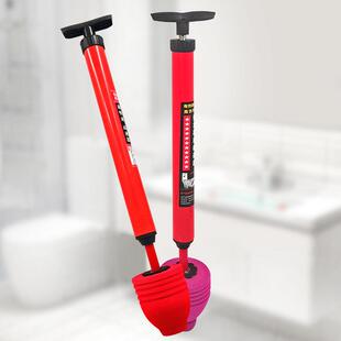 A powerful vacuum toilet plunger, designed for effectively u