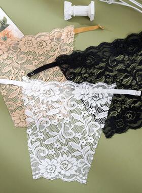 Anti-peeking chest cover, one-piece wrap-around tube top bra