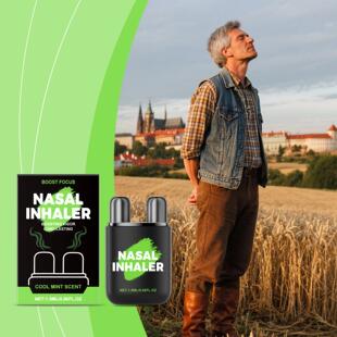 Nasal Inhaler Mint Nasal Inhaler Stick for Gentle Cleansing,