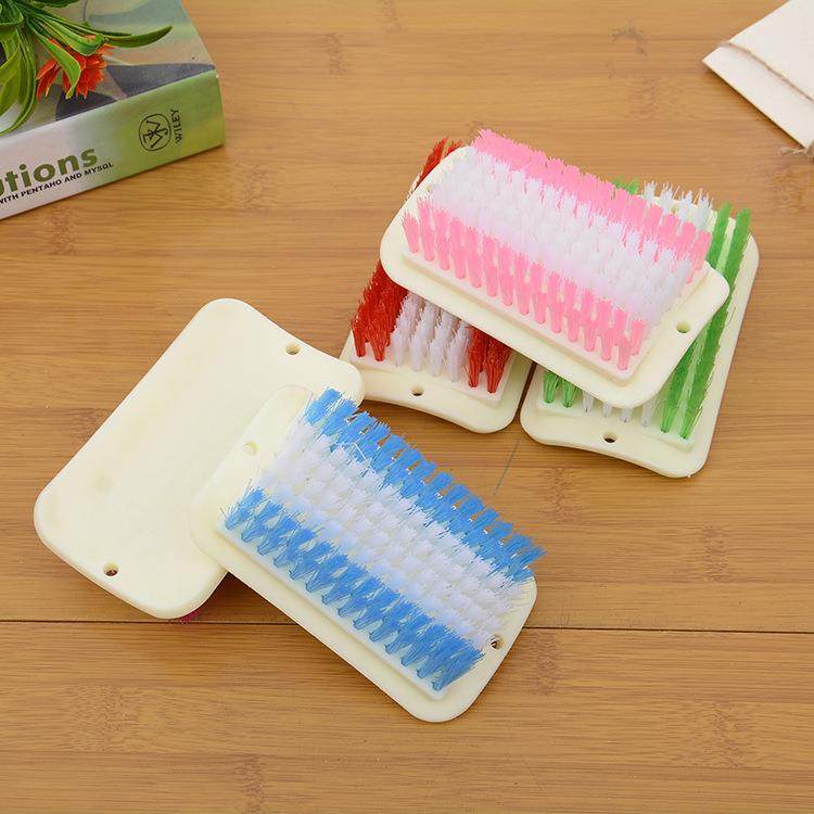 Wholesale high-quality square plastic handle brushes, clothe