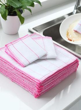 Cotton yarn dishcloth, multi-layer scrubbing cloth, kitchen