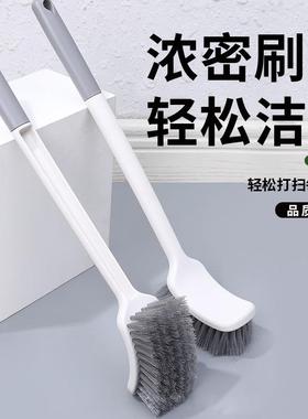 Japanese-style toilet brush with no dead angles, featuring a