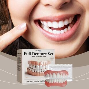 ORALHOE Denture Enhancement Kit - Aesthetic Tooth and Smile
