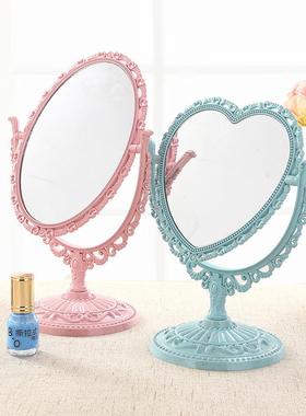 INS Style Vintage Internet Celebrity Desktop Dressing Mirror