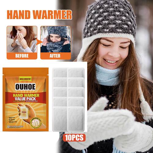 OUHOE Disposable Hand Warmers, One-Time Use Heat Packs for W