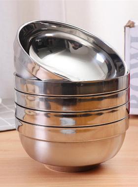 Double-Walled Insulated Stainless Steel Bowls 13/14/15/16cm