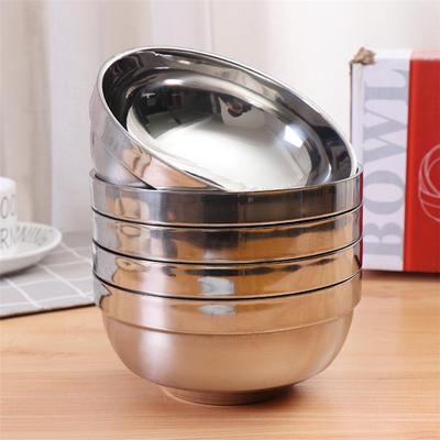 Double-Walled Insulated Stainless Steel Bowls 13/14/15/16cm