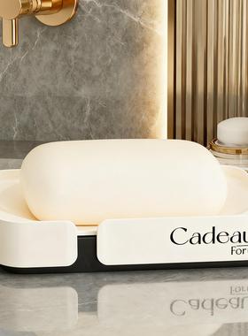 Double-layer Water-draining Soap Dish, Large Size Soap Holde