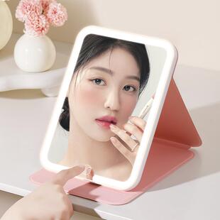 Lighted Makeup Mirror for Home Use, Suitable for Desk or Dre