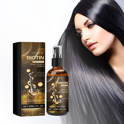 OUHOE Biotin Hair Essence - Strengthens and Nourishes for Fu