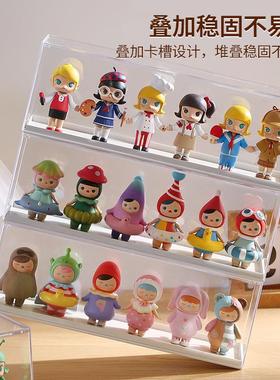 Blind Box Display Stand - Pop Mart Acrylic Transparent Dustp