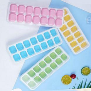 Soft Bottom Tray Compartment DIY Cube Square Ice Silicone