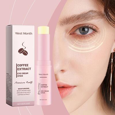 WEST MONTH Caffeine Eye Cream Stick - Gentle Care for Delica