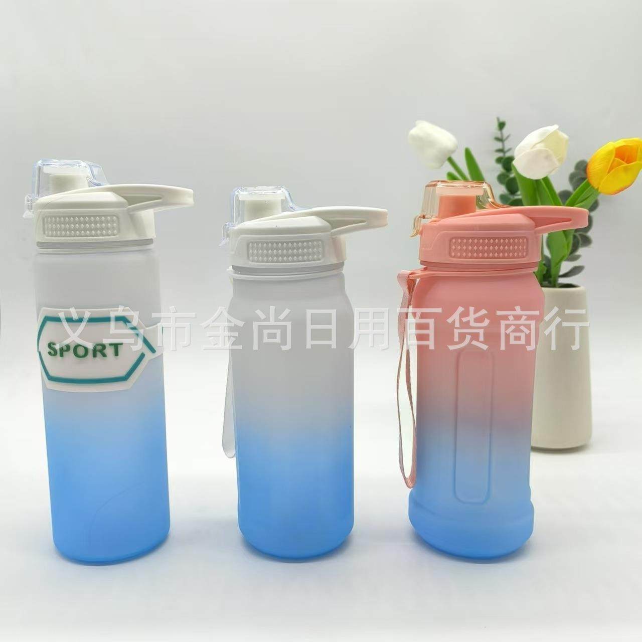 2025 Summer Hit: Portable Gradient Color High-Capacity Water