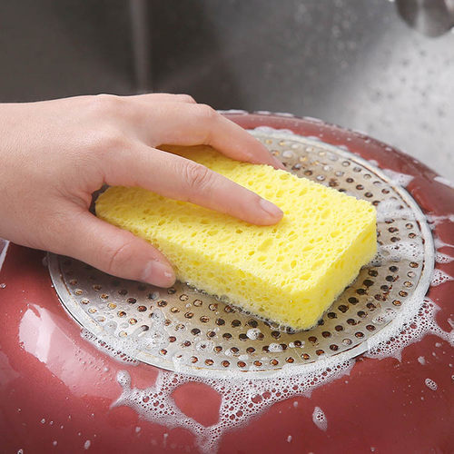 Cellulose dish sponge magic eraser kitchen cleaning stain