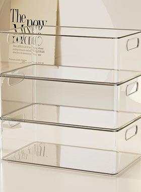 Clear Storage Box for Desktop Snacks and Small Items, Acryli