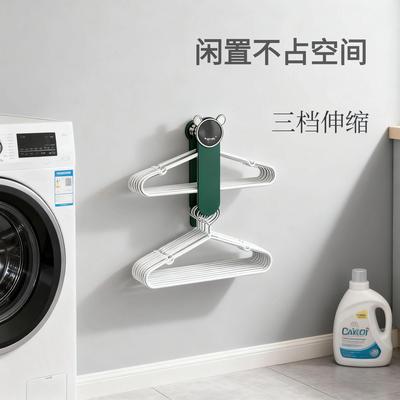 No-drill clothes hanger storage and organization rack, suita